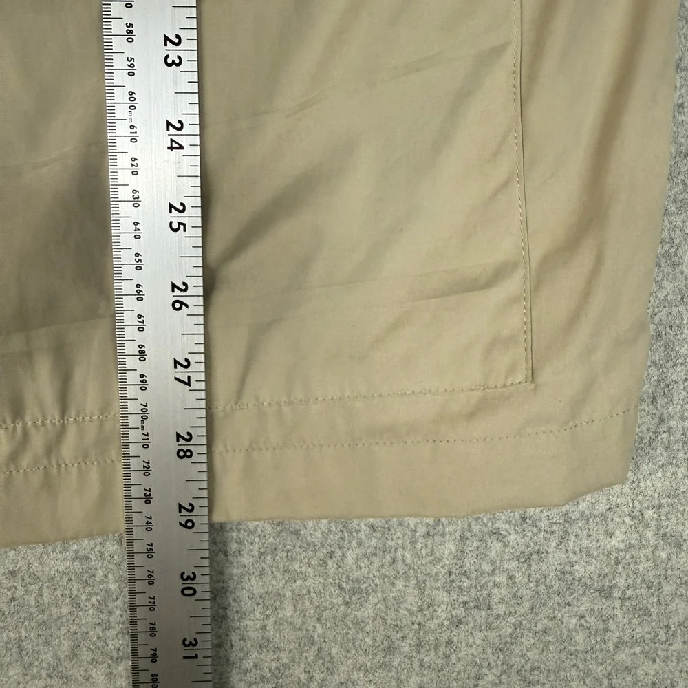 Bob Timberlake Utility Vest XL Tan Khaki Multi-Pocket Outdoor Safari Full Zip Me